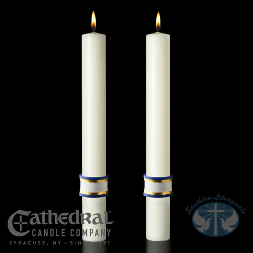 Eternal Glory Complementing Candles- Pair