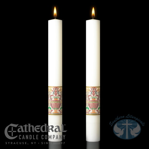 Investiture Complementing Candles- Pair
