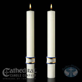Eternal Glory Complementing Candles- Pair