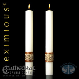 Luke 24 Complementing Candles- Pair