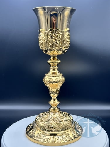 Holy Family Baroque Chalice - Item 193GT