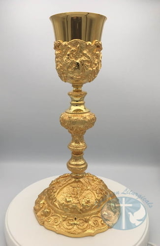 Grand Baroque Chalice and Paten - Item BTY170