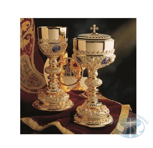 Baroque Chalice and Ciboria by Molina - Item 2502
