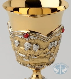 Bicolor Chalice and Paten- Item 165BC