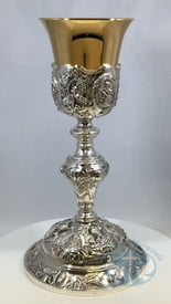 Holy Family Baroque Chalice and Paten- 193CH