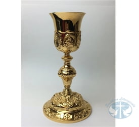 Holy Family Baroque Chalice- Item 193G