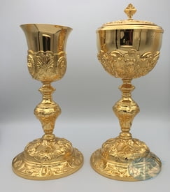 Holy Family Baroque Chalice- Item 193G