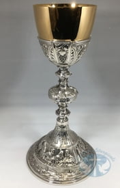 Last Supper Chalice and Paten- Item 198A