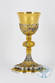 ELC 1602 Chalice Images of “Grapes &amp; Wheat”