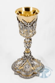 Brass Baroque Chalice 341