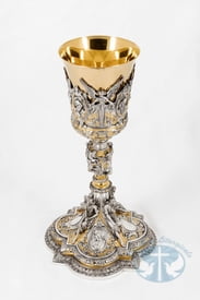 Brass Baroque Chalice 341