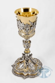 Brass Baroque Chalice 341