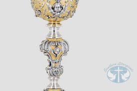 Baroque Chalice ELC-628 with Sterling Silver cup