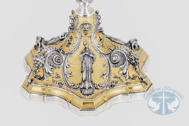 Baroque Chalice ELC-628 with Sterling Silver cup