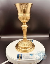 Classic Style Gold-Plated Chalice ASL-006-G