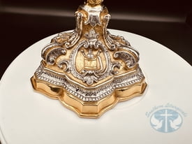 Tulip Cup Baroque Bicolor Chalice with Paten- 166BC