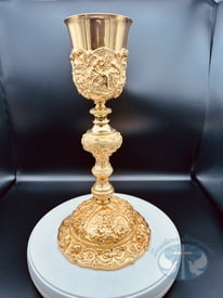 Grand Baroque Chalice and Paten - Item BTY170