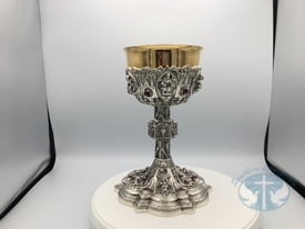 12 Apostles Chalice and Paten with Swarovski Crystals - Item 199A