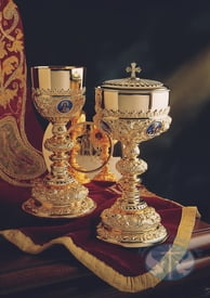 Baroque Chalice and Ciboria by Molina - Item 2502