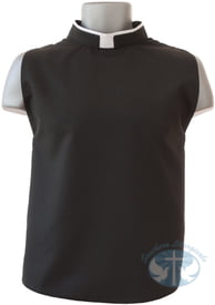 MDS All Fabric Roman Shirtfront (Washable collars) ShtFrt/Roman