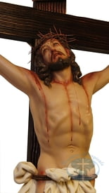 84 Inch Wall Crucifix