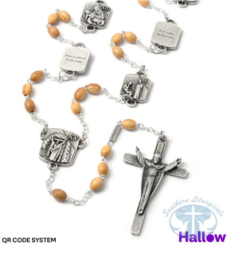Stations of the Cross Chaplet wtih QR Code