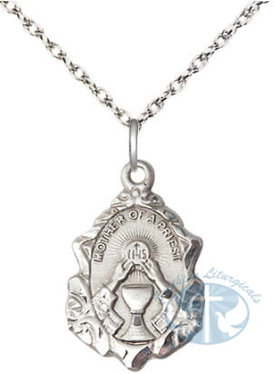 Mother of a Priest Necklace- Sterling 20" Rope Chain IN STOCK