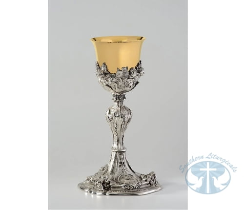 Angels and Eucharistic Symbols Chalice and Paten - Item 055A