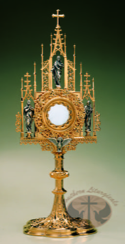 Beautiful French Gothic Monstrance 7281