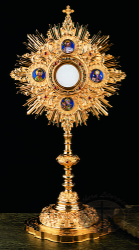 Beautiful Enameled Monstrance 7296