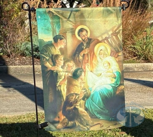 Christmas Garden Flag