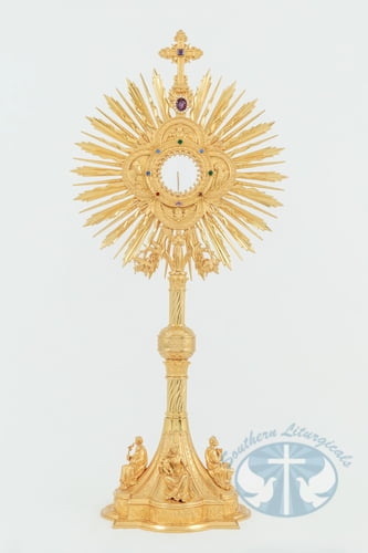 Brass Renaissance monstrance 1564