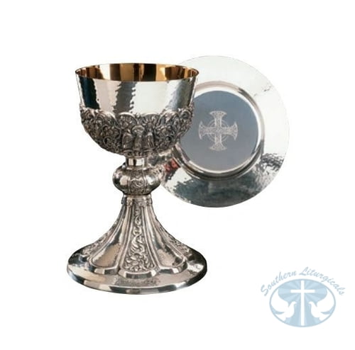 "The Byzantine" Chalice and Dish Paten by Molina- Item 2320