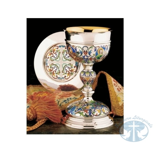 "The Florentine" Chalice and Paten by Molina - Item 2370