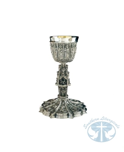 "The Gothic" Chalice and Paten by Molina - Item 2392