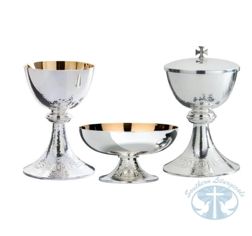 Artistic Silver Hammered Style Collection by Molina