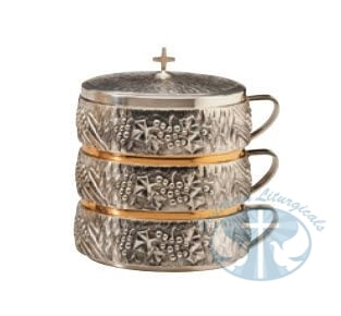 Artistic Silver Stacking Ciboria 4012 by Molina