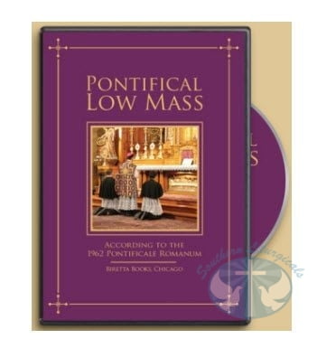 DVD- Pontifical Low Mass with Booklet