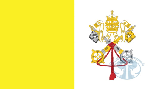 Vatican Seal Flag