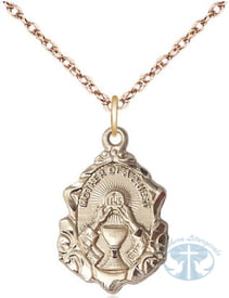 Mother of a Priest Necklace- 14K Solid Gold Necklace