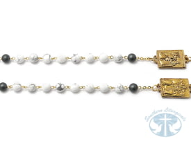 Holy Door Rosary in Antique Gold– Ghirelli® Jubilee Edition with 16 Panel Meditations
