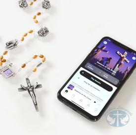 Stations of the Cross Chaplet wtih QR Code