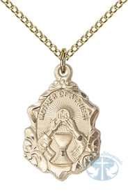 Mother of a Priest Necklace with 14K Gold Filled Beads