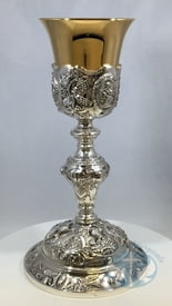 Holy Family Baroque Chalice and Paten- 193CH