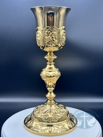 Holy Family Baroque Chalice- Item 193GT