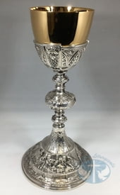 Last Supper Chalice and Paten- Item 198T