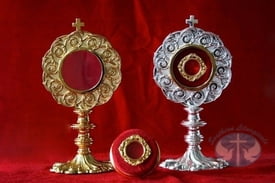 European Reliquary - Gold or Silver Plated