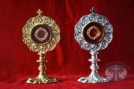 European Reliquary - Gold or Silver Plated