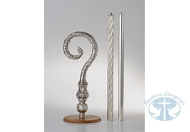 Crosier- Ornate Silver Plated