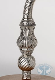 Crosier- Ornate Silver Plated